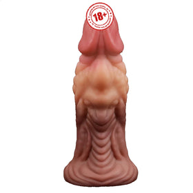 Lovetoy Dual Layered Platinum Silicone 18 Cm Monster Realistik Dildo