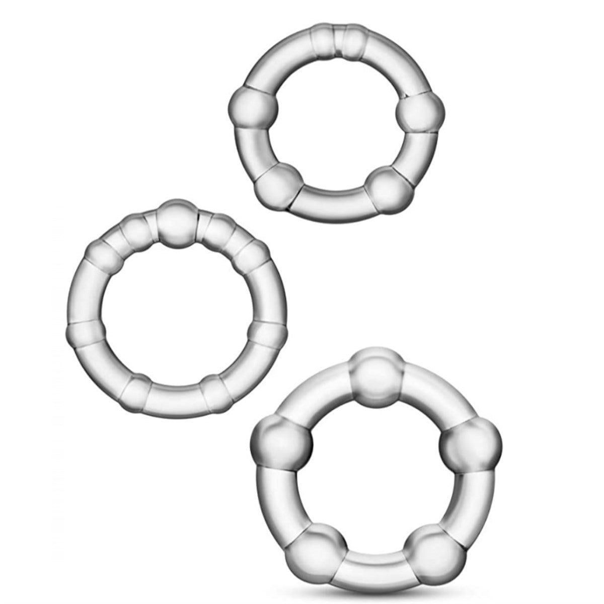 Lovetoy 3 Farklı Boyda Süper Esnek Penis Halkası