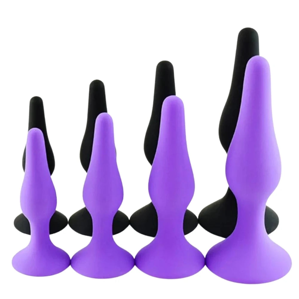 Erox Anal Fantasy Silicone Anal Training Set Anal Alıştırıcı Set
