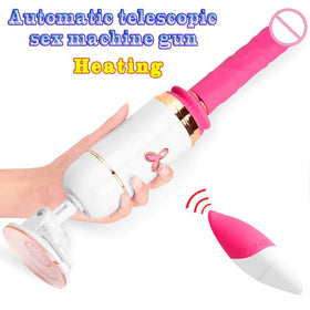 Erox Vibes Yönü Ayarlanabilir Isıtmalı İleri Geri Hareketli Thrusting Vibratör