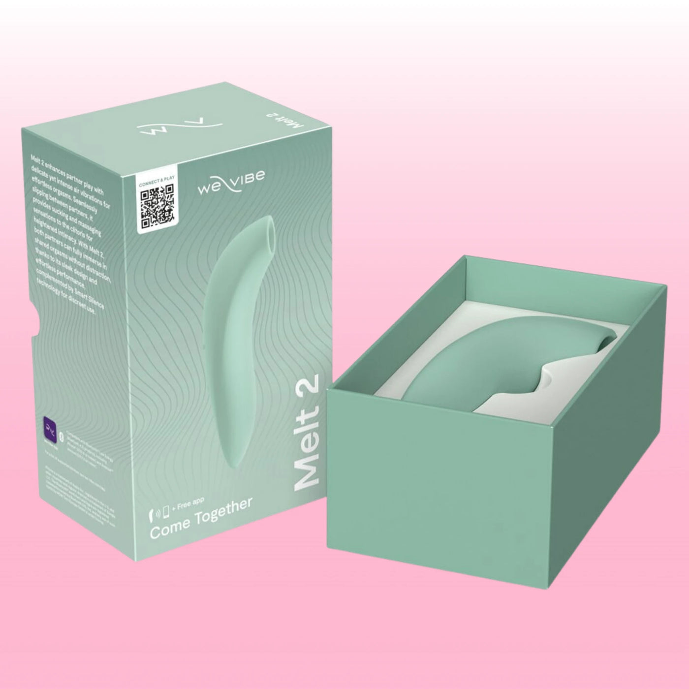 We-Vibe Melt 2 Telefon Kontrollü Hava Klitoris Uyarıcısı Emiş Güçlü Vibratör