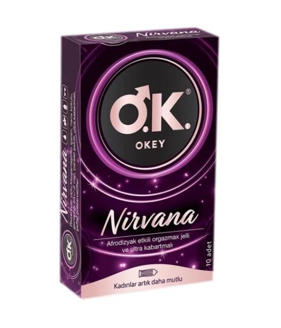 Okey Nirvana 10'lu Prezervatif