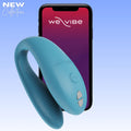 We-Vibe Sync Go App-Controlled Couple Vibrator - Aqua