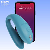 We-Vibe Sync Go App-Controlled Couple Vibrator - Aqua