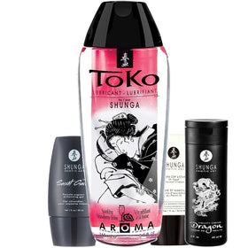 Shunga Erotica Art Naughty Kit Çiftlere Özel Kayganlaştırıcı Set
