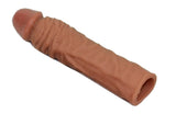 Erox Yumuşak Et Dokulu 19 Cm Melez Penis Kılıfı