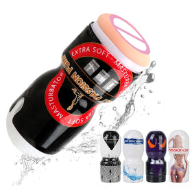Passion Cup White Realistik Vajina Masturbator