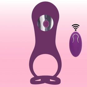 ToyJoy Happiness Halo Halo C-Ring Sleeve Titreşimli Penis Halkası