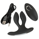XouXou Vibrating Expander Butt Plug Uzaktan Kumandalı Anal Plug Vibratör