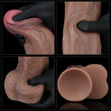 Lovetoy Dual Layered Silicone Cock 33 Cm Büyük Realistik Penis LV411064