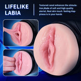Xise Juicy Lamour Locke Emişli ve Titreşimli Vajina Masturbator JC-MA70046