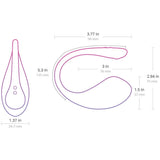 Lovense Lush 3 Telefon ve Tablet Kontrollü Giyilebilir Vibratör