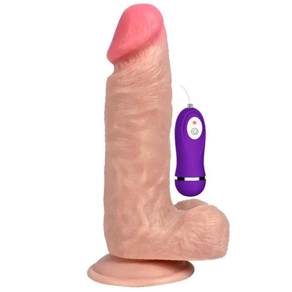 Shequ Dildo Series İron Dragon 18 cm Realistik Penis XS-WBC10027-V