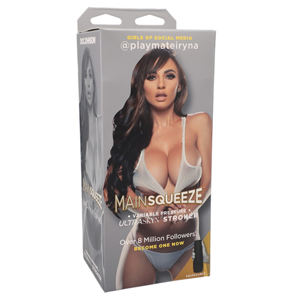Doc Johnson Main Squeeze Girls of Social Media Playmate İryna Pussy Masturbator