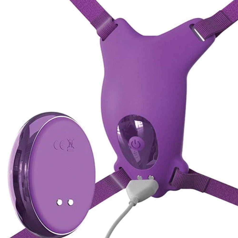 Pipedream Fantasy For Her Ultimate Butterfly Strap-On Giyilebilir Vibratör