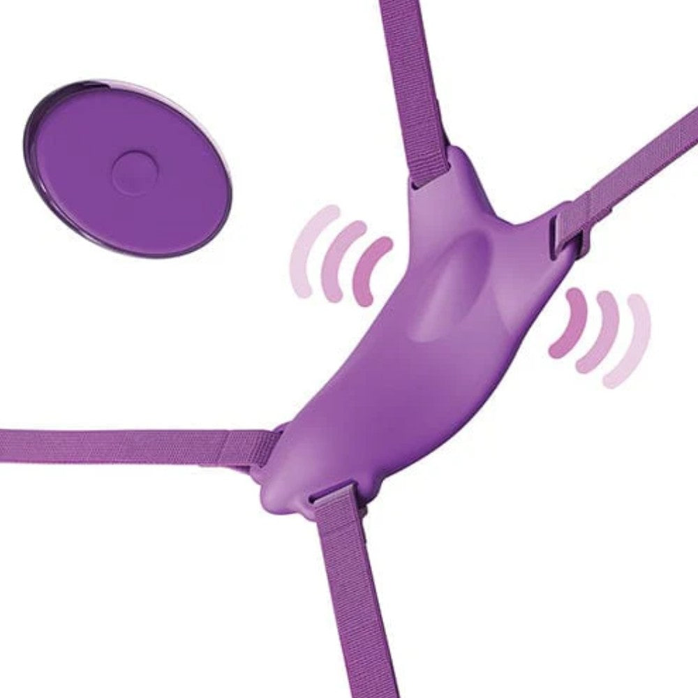 Pipedream Fantasy For Her Ultimate Butterfly Strap-On Giyilebilir Vibratör