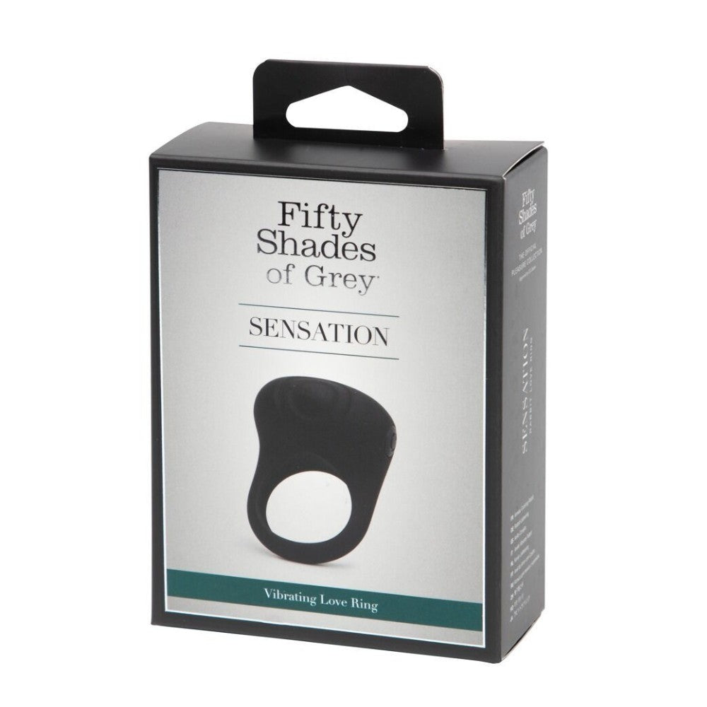 Fifty Shades of Grey Sensation Vibrating Love Ring Penis Halkası