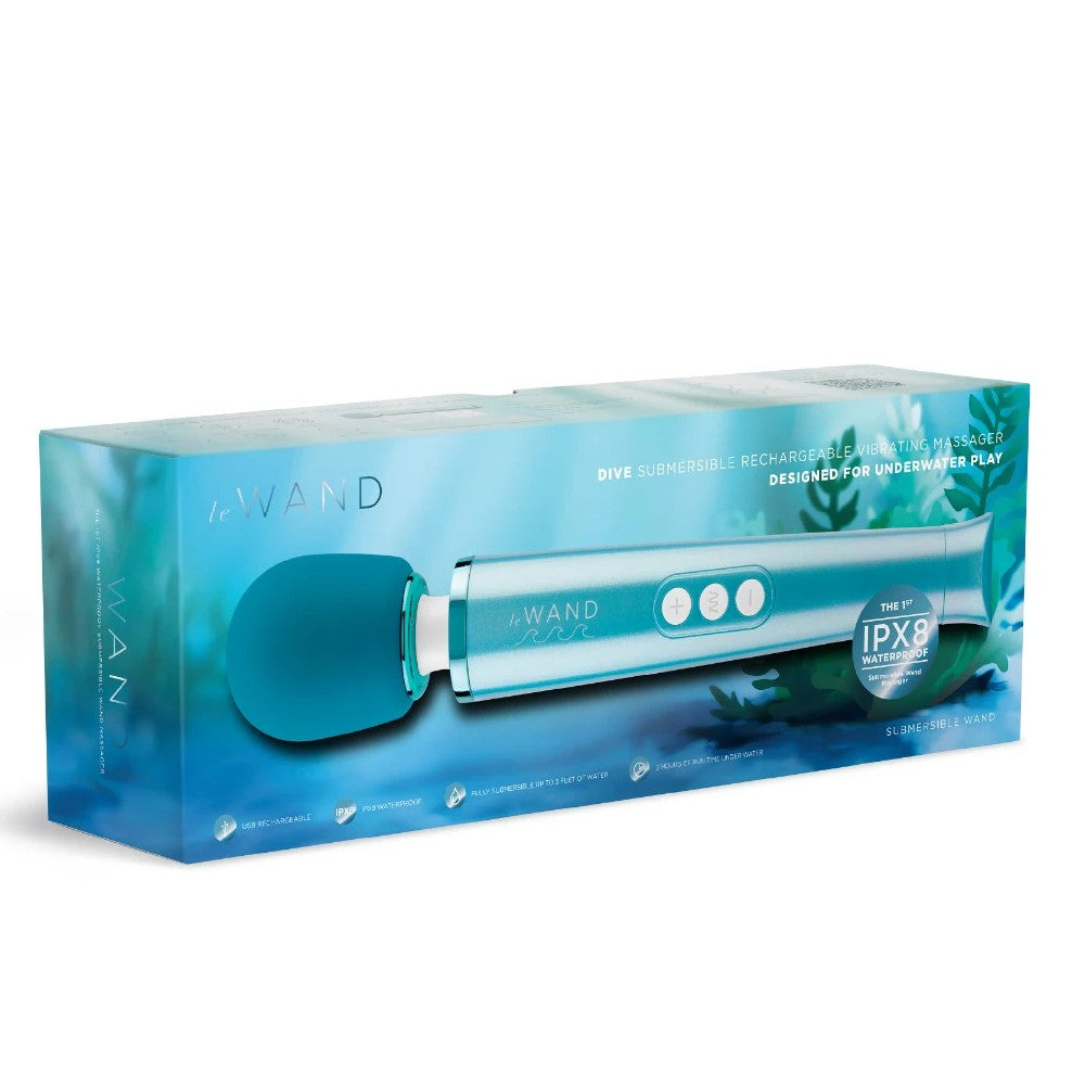 Le Wand Dive Submersible Rechargeable Vibrating Massager Lüks Masaj Aleti