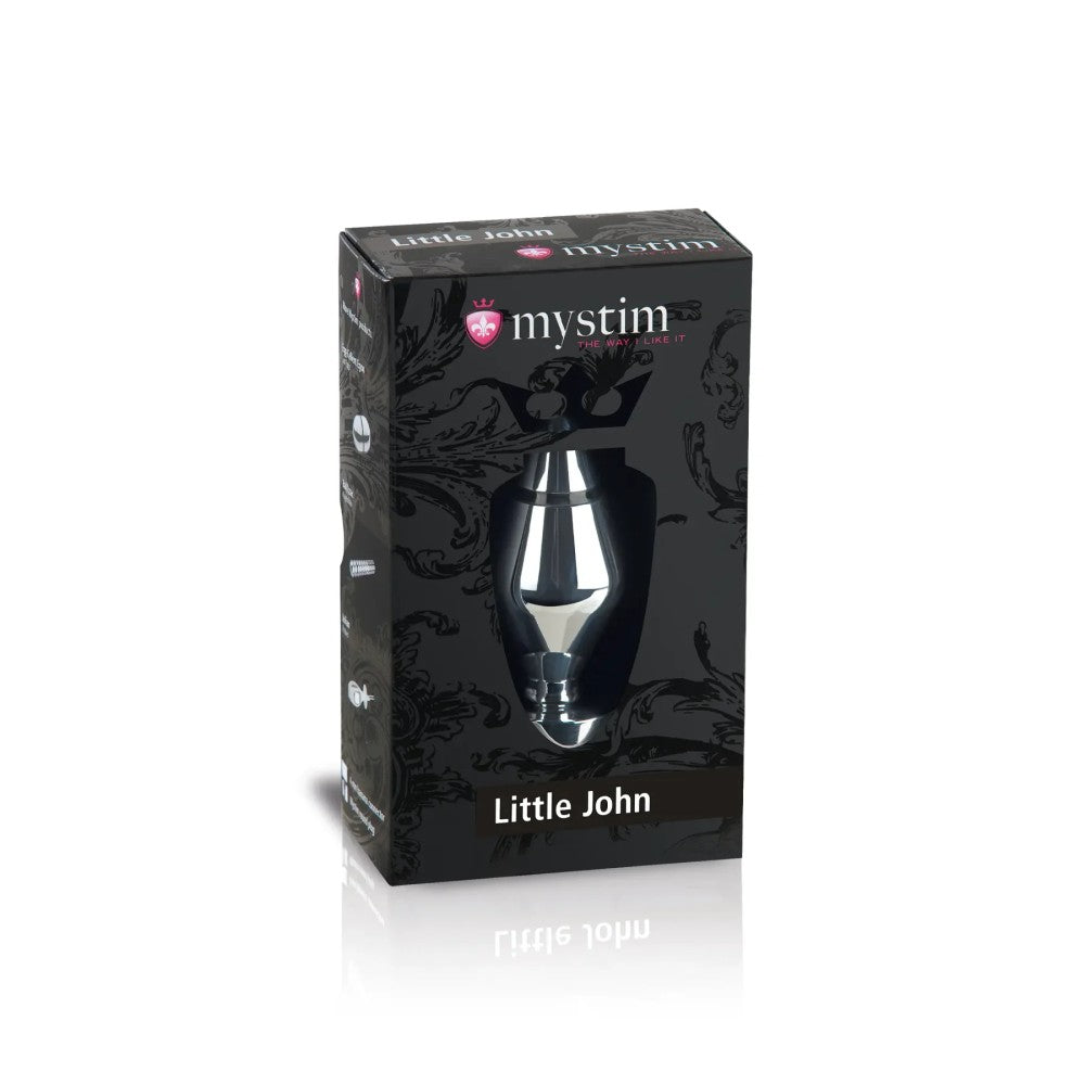 Mystim E-stim Butt Plugs Little John Metal Anal Plug