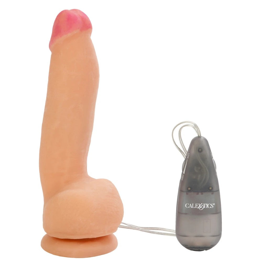 CalExotics Max Vibrating Cock & Balls 20 cm Titreşimli Realistik Penis