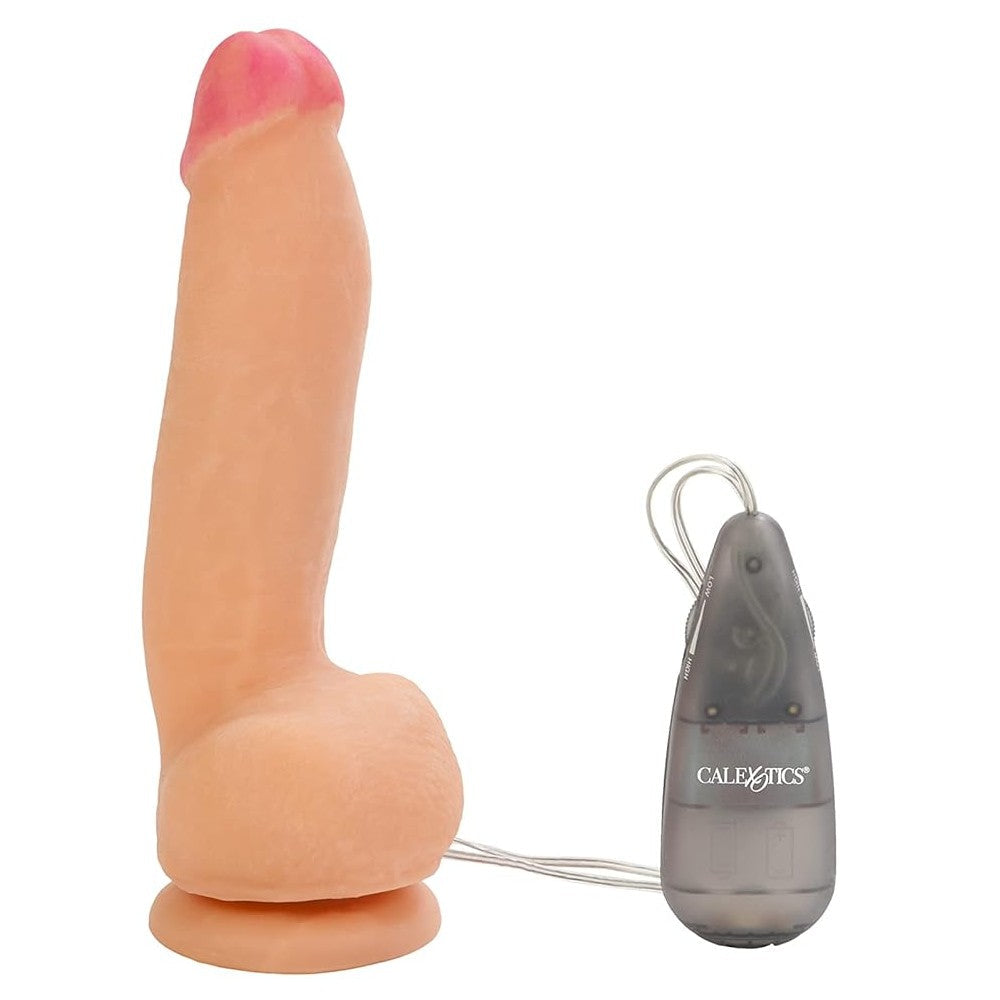 CalExotics Max Vibrating Cock & Balls 20 cm Titreşimli Realistik Penis