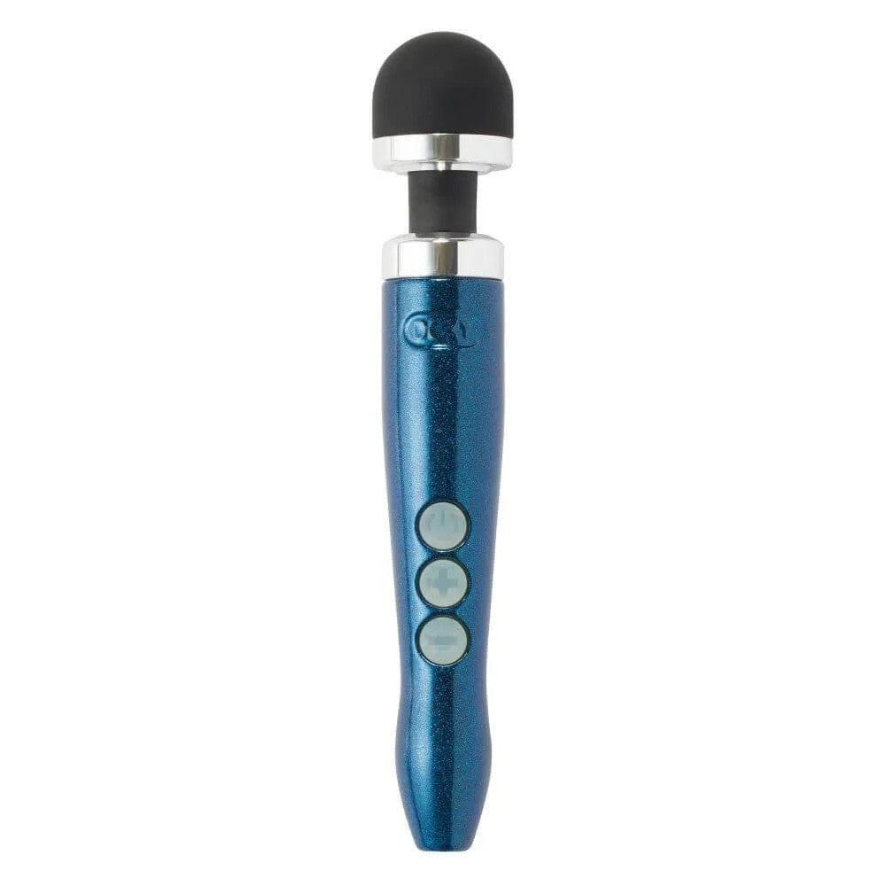 Doxy Die Cast 3R Metal Döküm Magic Wand Massager Masaj Aleti-Blue