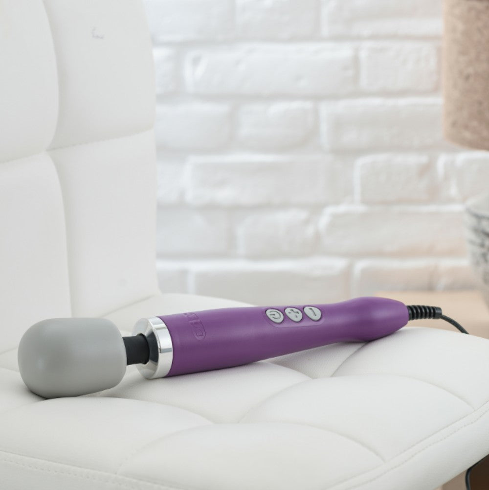 Doxy Original Magic Wand Massager Masaj Aleti Vibratör-Purple