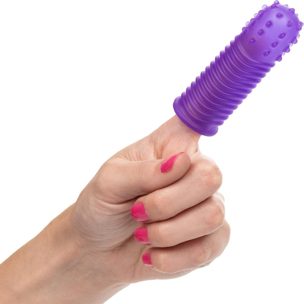 Calexotics Intimate Play Finger Tingler Parmak Kılıfı Purple