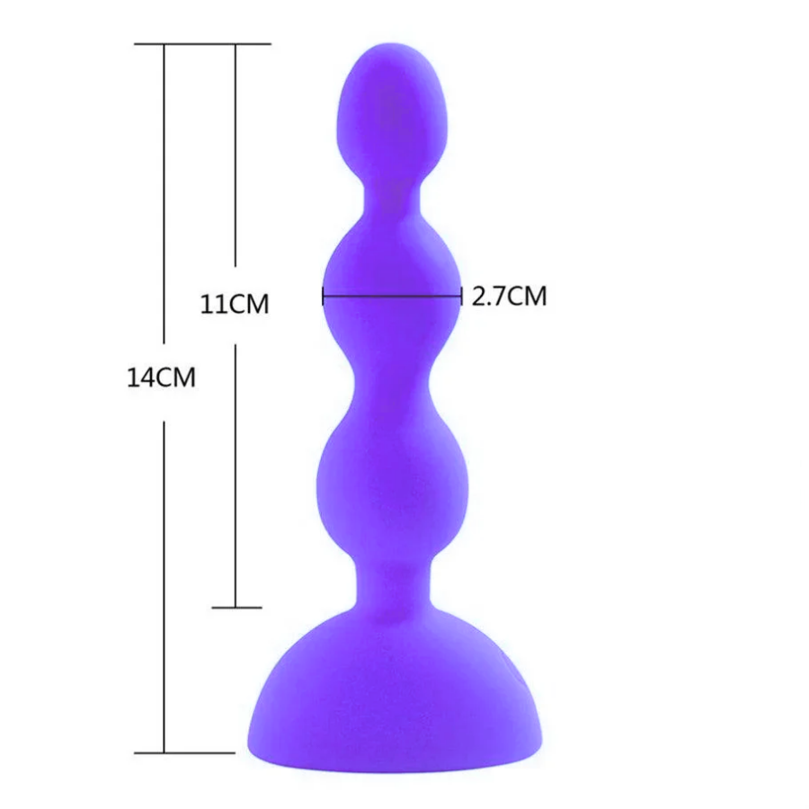 Aphrodisia Silicone Beads Uzaktan Kumandalı Boncuklu Anal Beads Vibratör