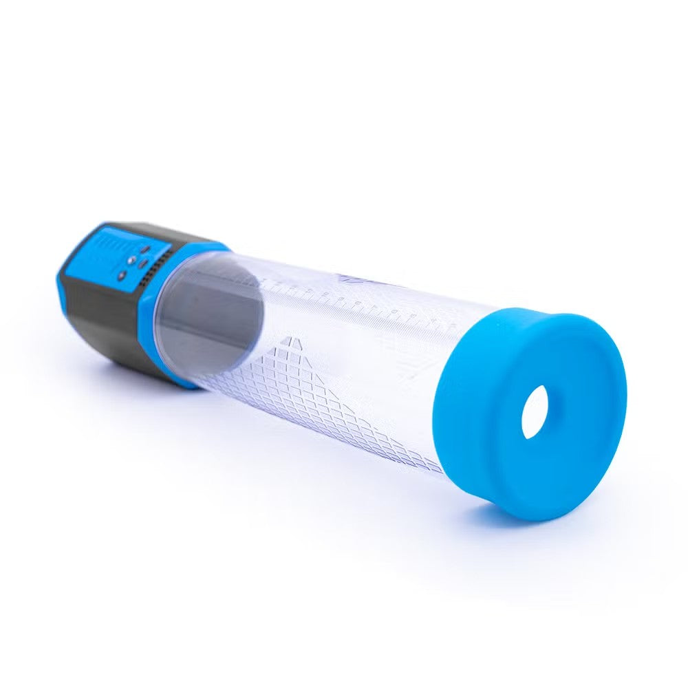 Canwin Bigger Man Passion Pump 5 Speed Otomatik Penis Pompası Blue