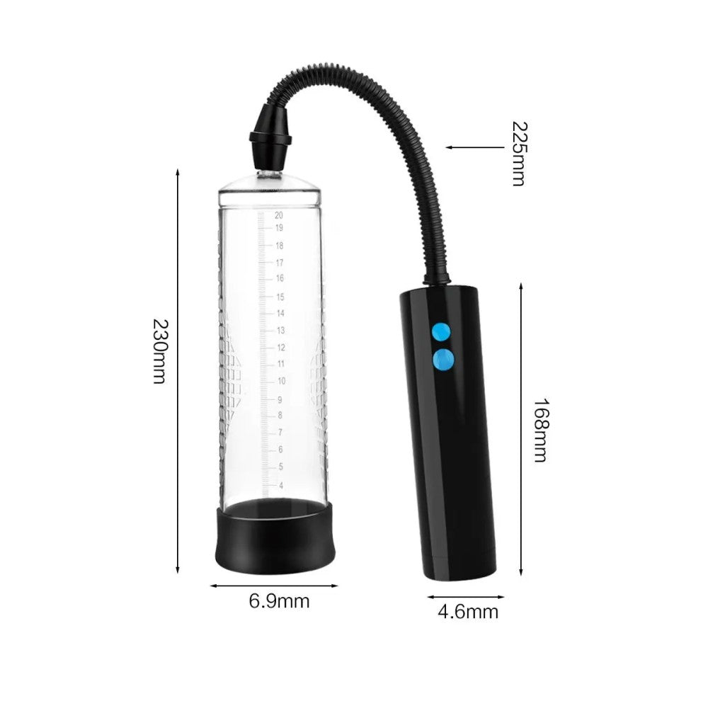 Canwin 3 Hız Şarjlı Otomatik Penis Pompası