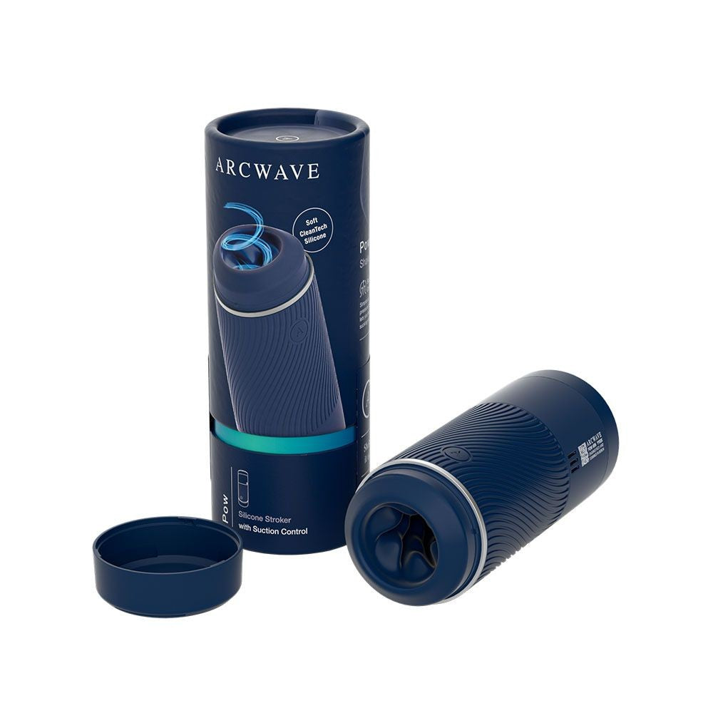 Arcwave Pow CleanTech Silicon Emiş Güçlü Mastürbatör Blue