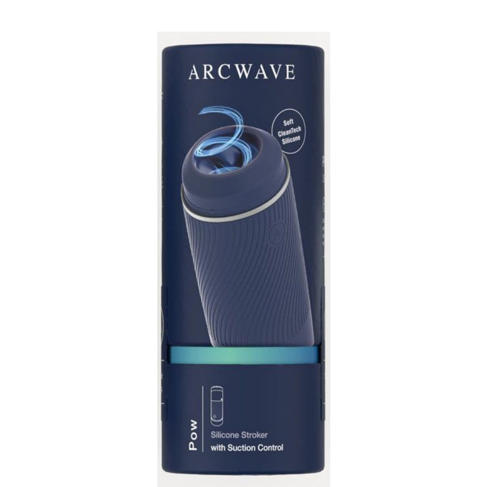 Arcwave Pow CleanTech Silicon Emiş Güçlü Mastürbatör Blue