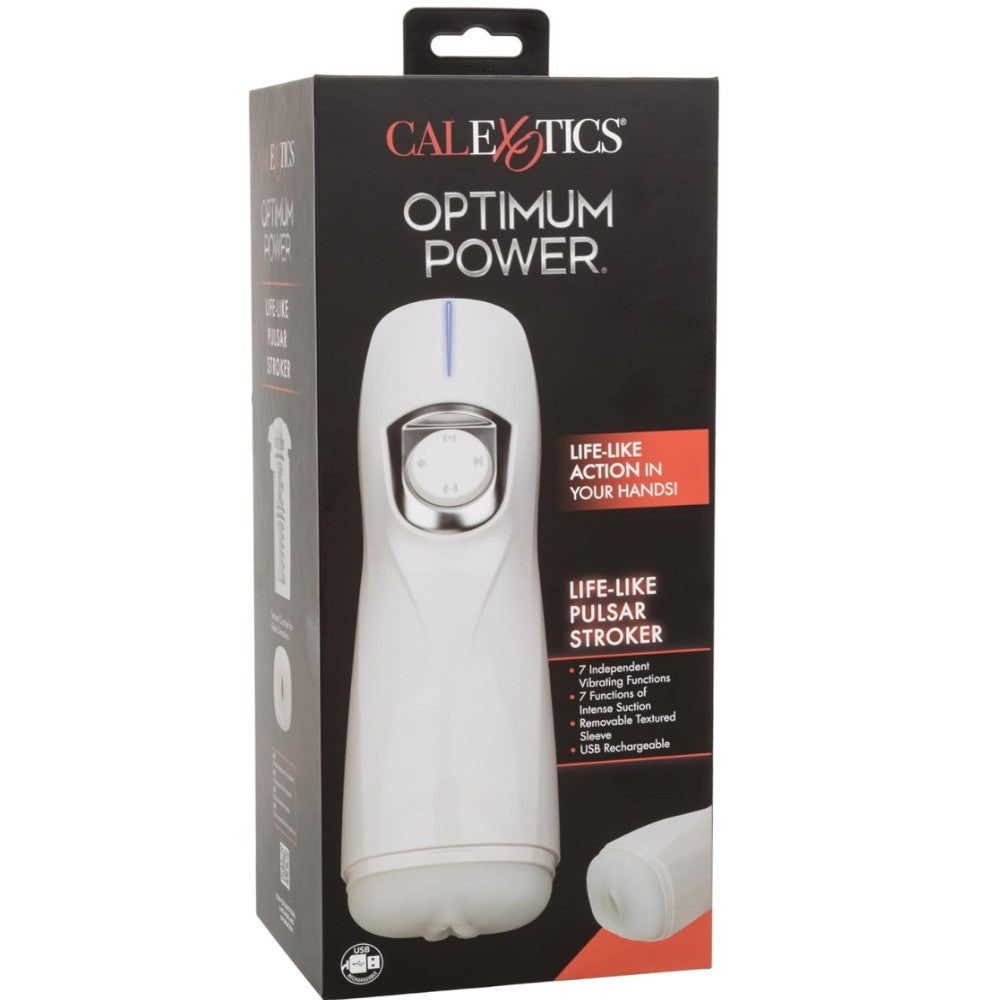 Calexotics Optimum Power Lifelike Pulsar Auto Stroker Mastürbatör