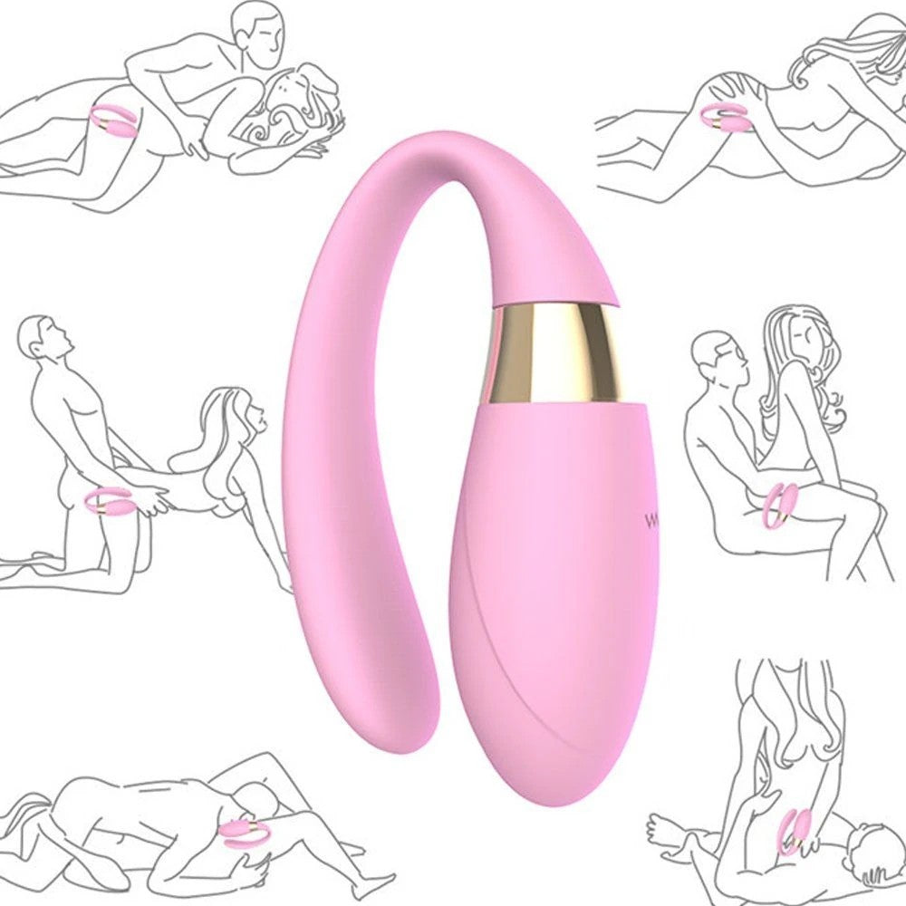 Dibe Revollie Uzaktan Kumandalı Çiftlere Özel Partner Vibratör Pink