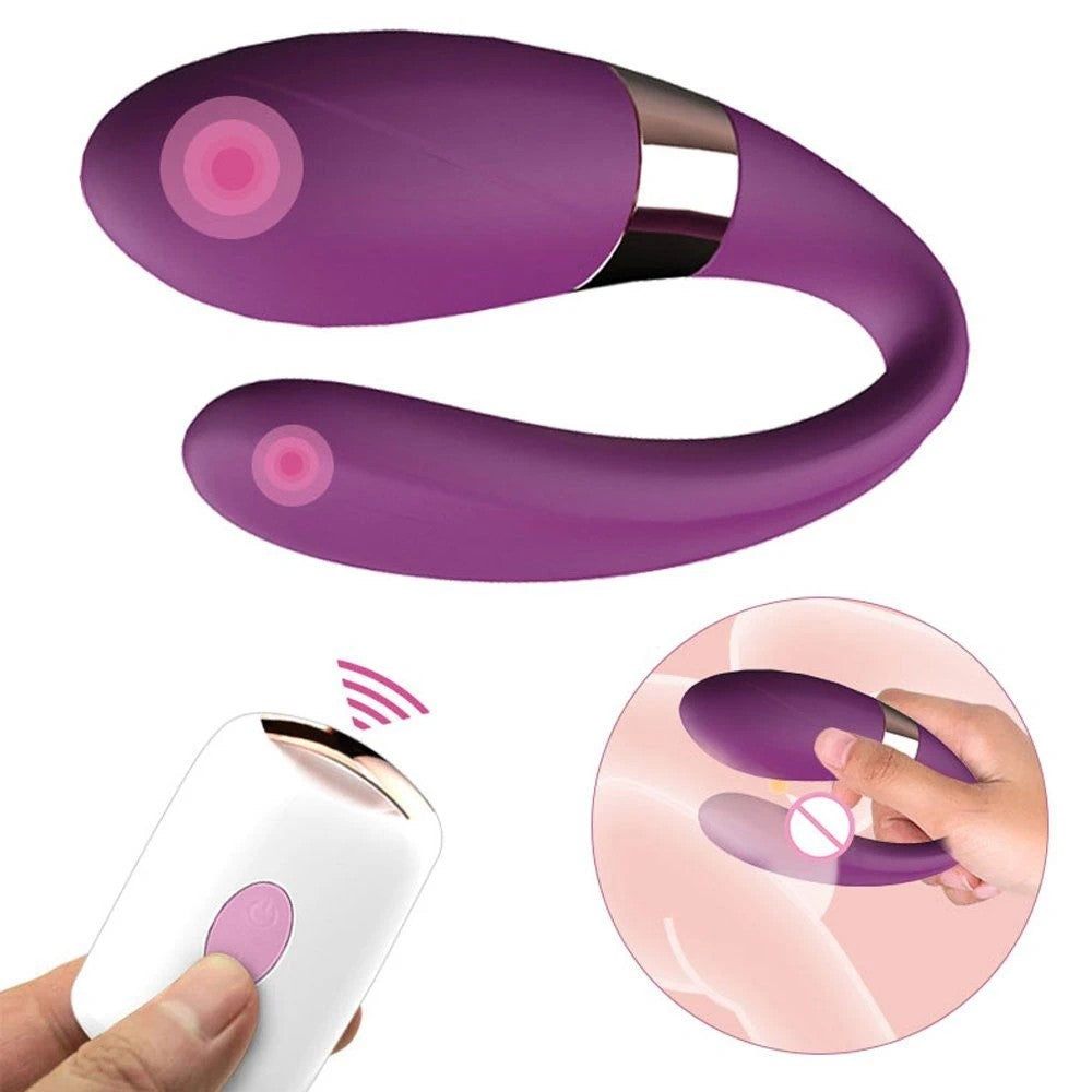 Dibe Revollie Uzaktan Kumandalı Çiftlere Özel Partner Vibratör Purple