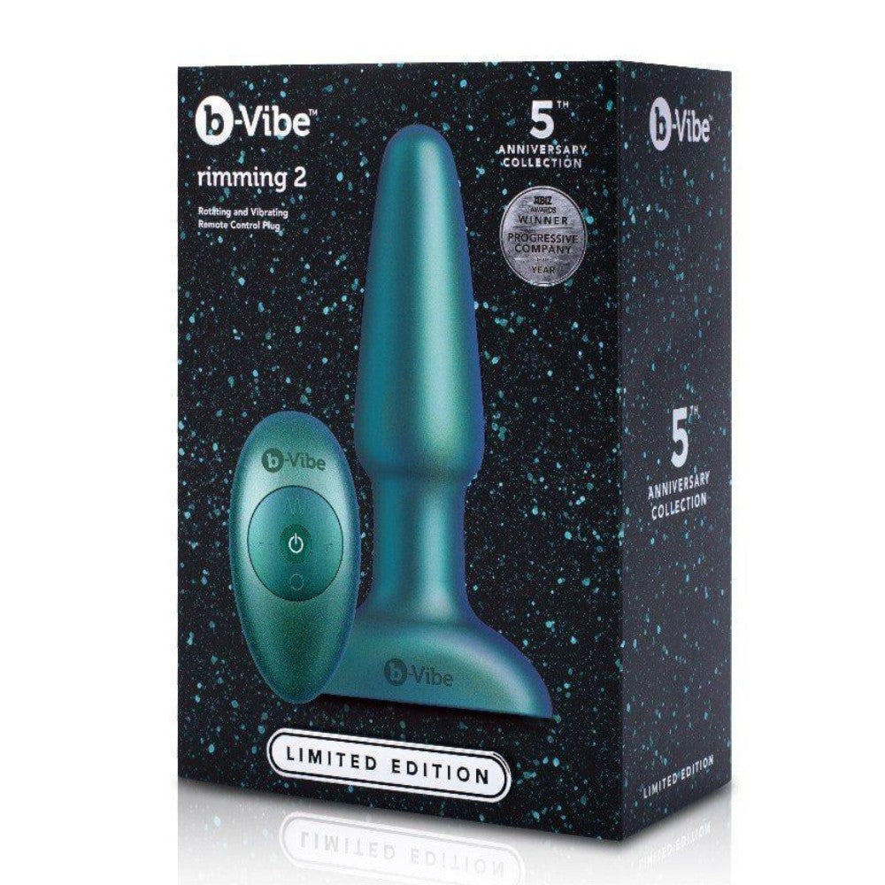 B-Vibe Rimming 2 Limited Edition Uzaktan Kumandalı Anal Vibratör