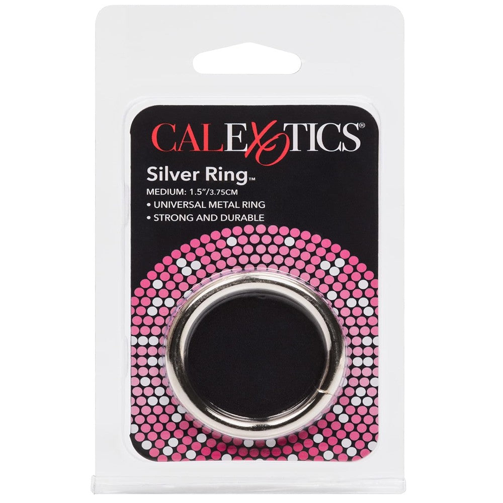 Calexotics Silver Ring Metal Penis Halkası Medium