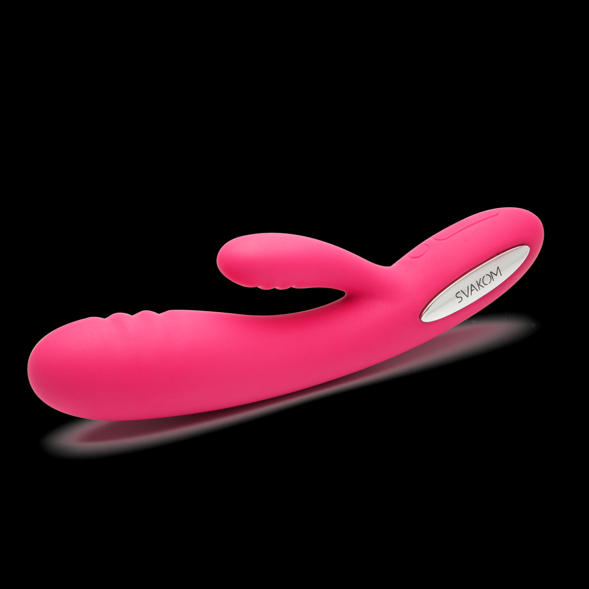 Svakom Adonis Heating Rabbit Vibratör Violet Plum Red