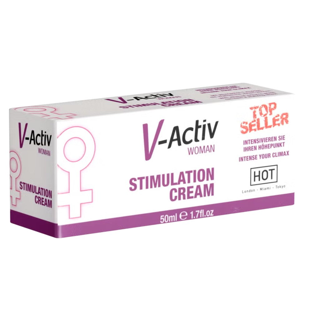 Hot V-Activ Stimulation İnstense Bayanlara Özel Krem 50 ml.