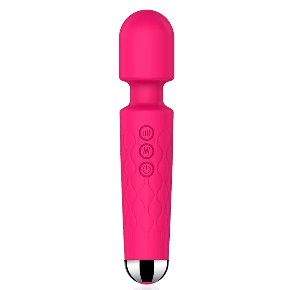 Massage Vibes Ultra Güçlü 20 Mod Usb Şarjlı Masaj Vibratör Pink