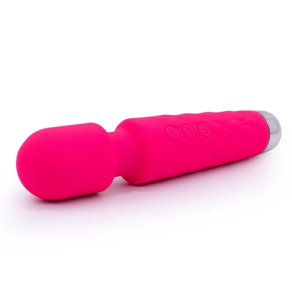 Massage Vibes Ultra Güçlü 20 Mod Usb Şarjlı Masaj Vibratör Pink