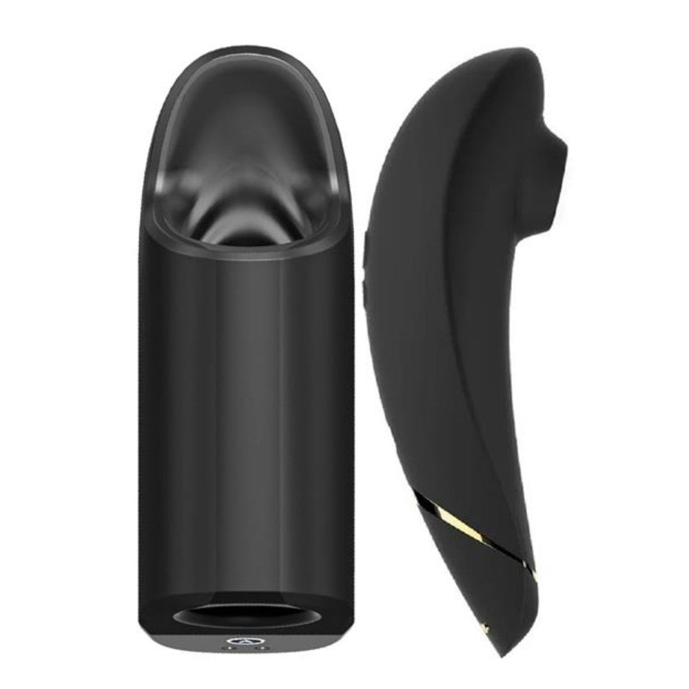 Arcwave Ion Pleasure Air Stroker & Womanizer Premium 2 Pleasure Air Clitoral Stimulator Çiftlere Özel Set