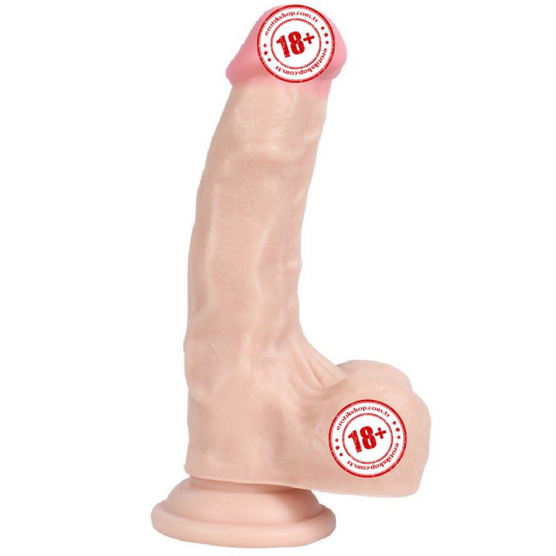 Dildo Series Ares 18 Cm Ekstra Damarlı Realistik Penis