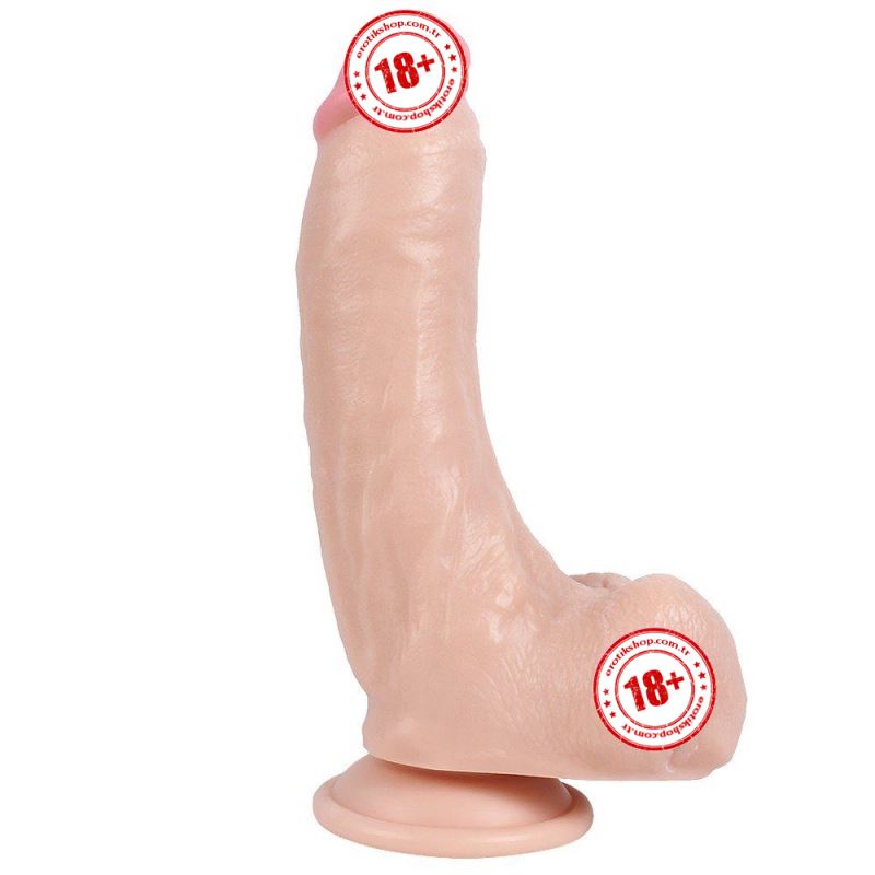 Dildo Series Duke Lungton Flexible Esnek Realistik Penis 22.5 cm