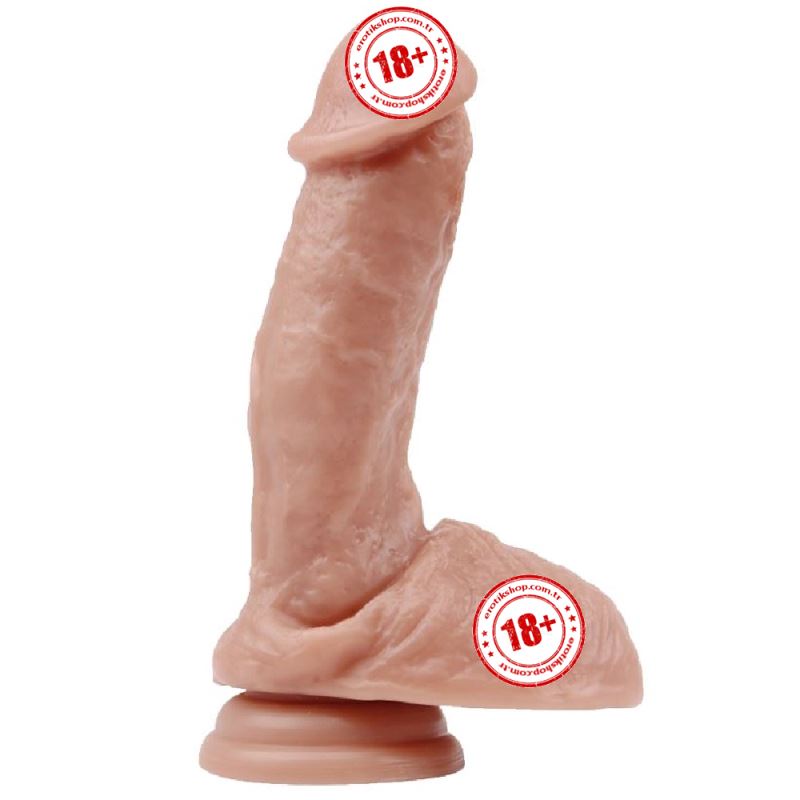 Dildo Series Fashion Natural Gerçekçi Geniş Testisli Penis