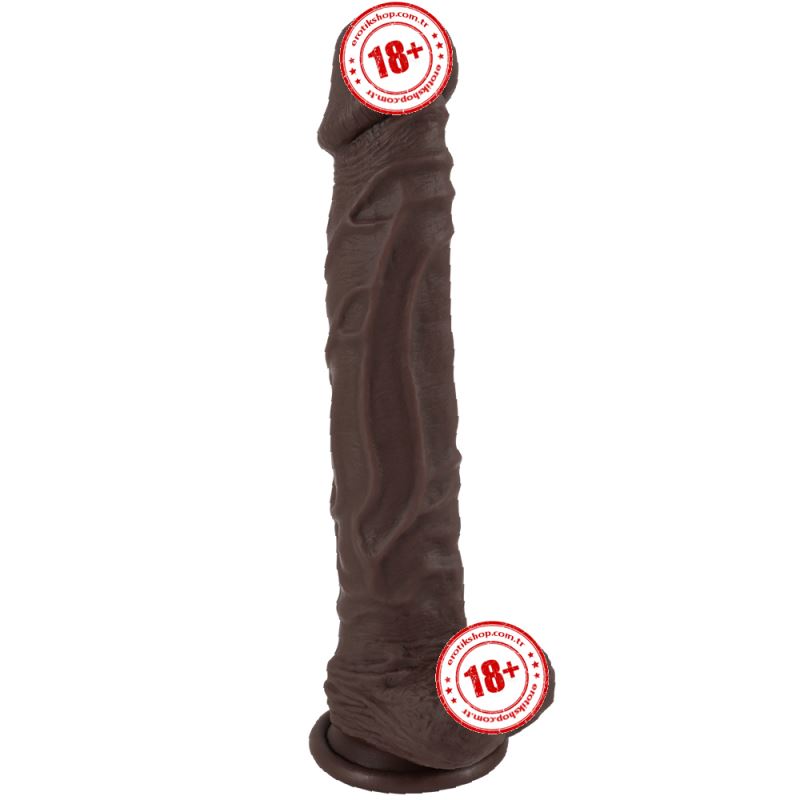 Dildo Series Knight 25 cm Büyük Realistik Melez Penis XS-WBC10002