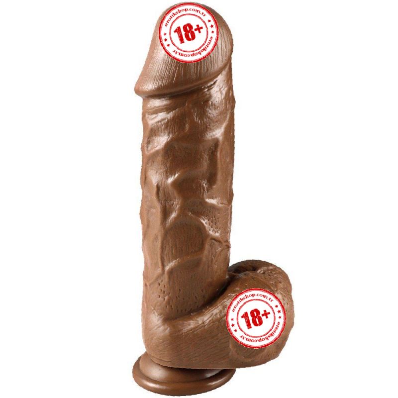 Dildo Series X-Man Brown Kalın Realistik Penis XS-WBB10011