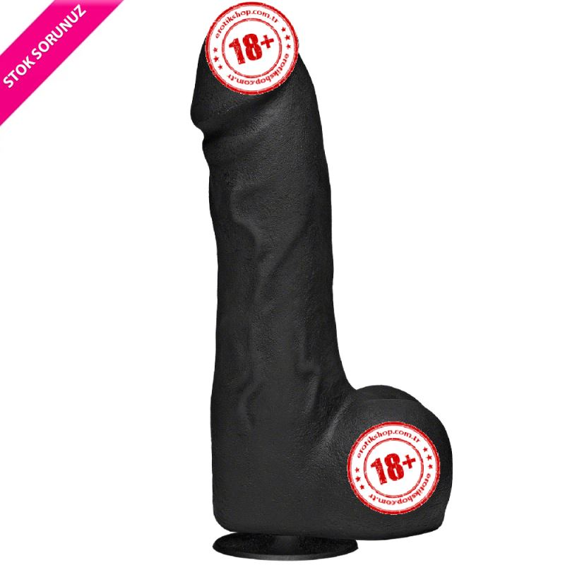 Doc Johnson Kink Ultra Skin Realistik Ten Dokuzunda Zenci Dildo 19 cm