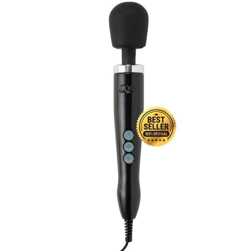 Doxy Die Cast Wand Massager Black Güçlü Masaj Vibratör